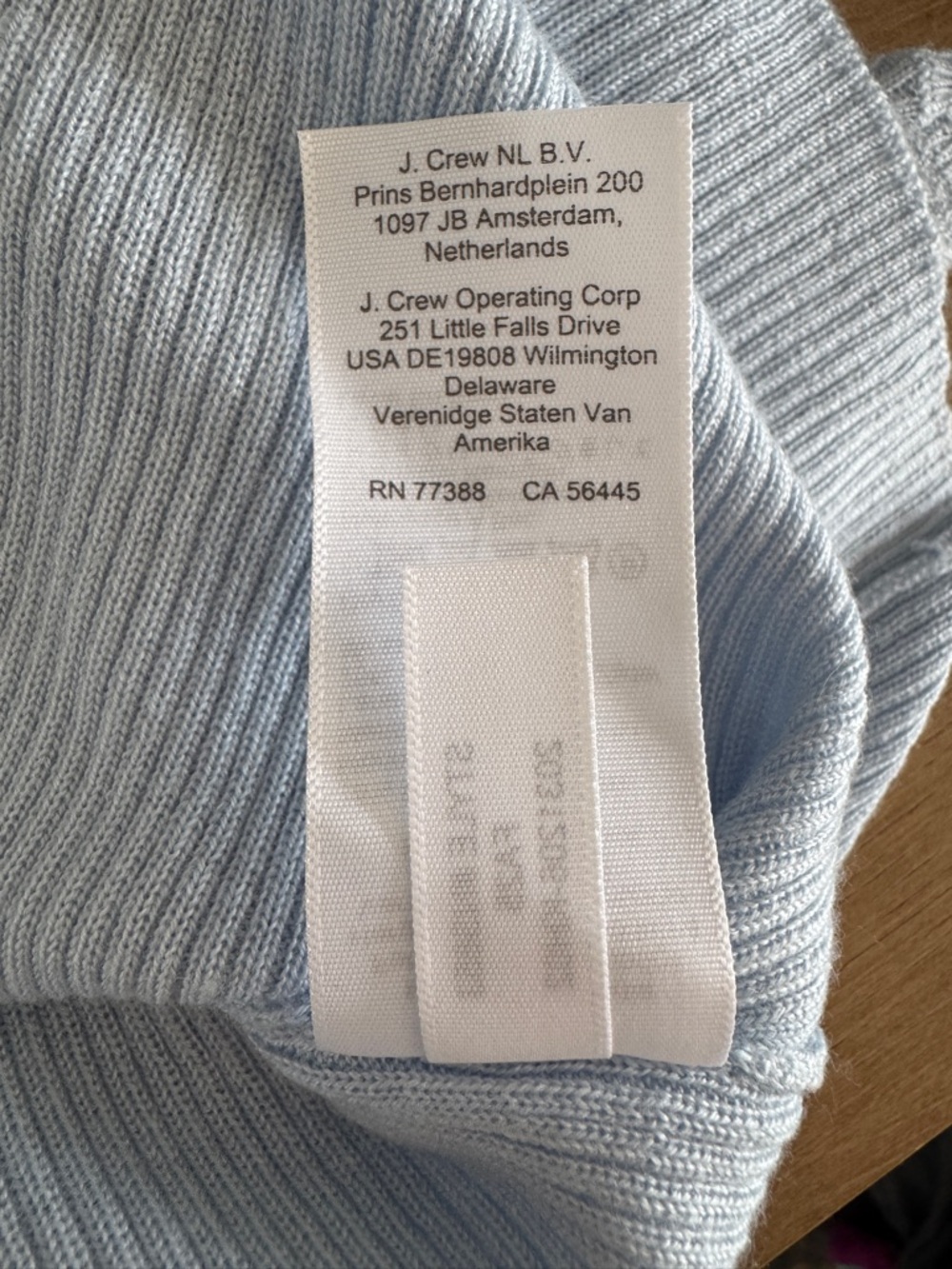NWT! MADEWELL Women's Merino Wool-Silk Sweater Tank Mockneck Blue Mist Size XS - Picture 11 of 13